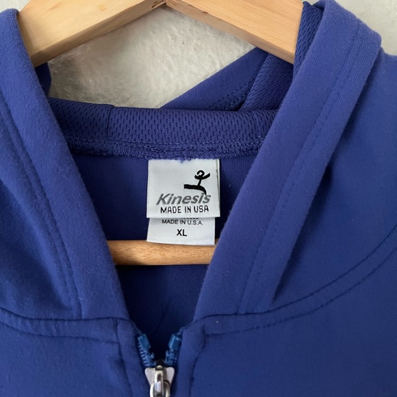 Kinesis Tactel Workout Zip Up Athleisure Hoodie Yoga Gym Athletic Women’s - Picture 3 of 5